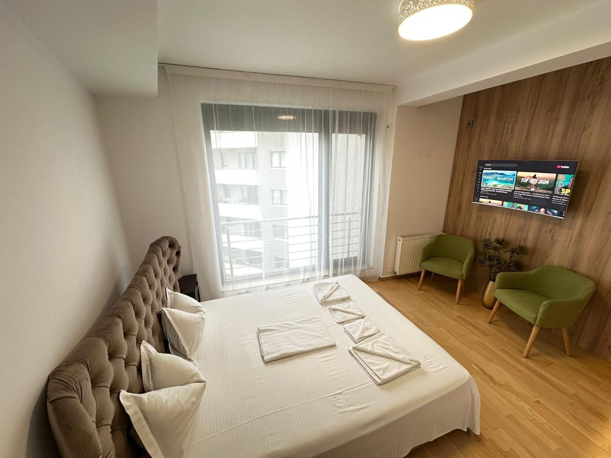 Centru Unirii Luxury Vip Palmier Apartament 2 Camere Cu Terasa Exterioara Amenajata ! Parcare Subterana Privata Climatizata Si Supravegheata Video Dar Doar Cu Rezervare In Limita Locurilor Disponibile !Proprietate In Regim Hoteliep - Nu Are Bucatarie Βουκουρέστι Εξωτερικό φωτογραφία